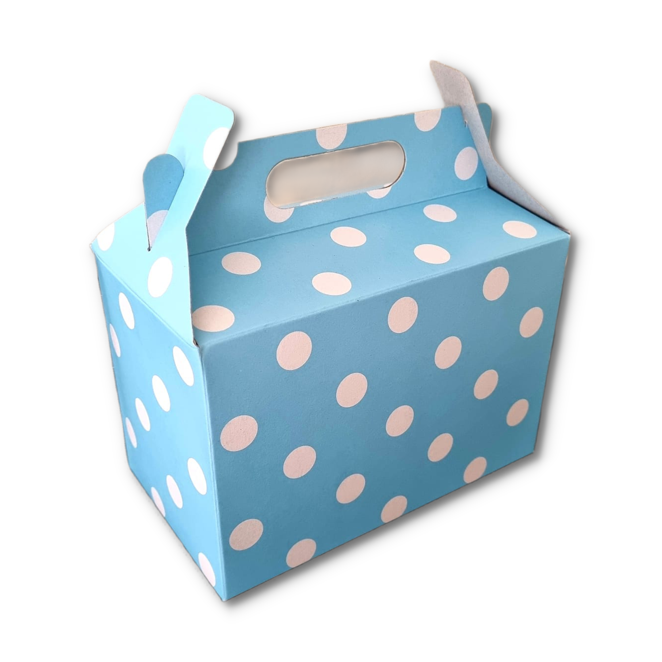 Party Box Polka Dot Pack Of 12 Or 50 B Moore Twrap Solutions 8788