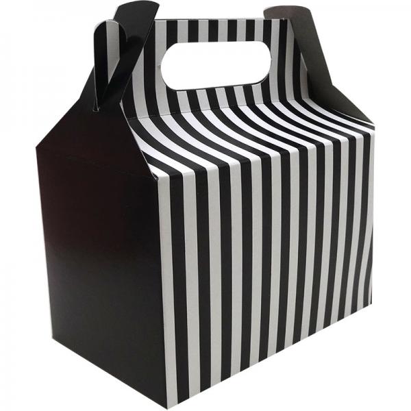 Party Box Various Colours and White Stripe (Packs of 12 or 50)