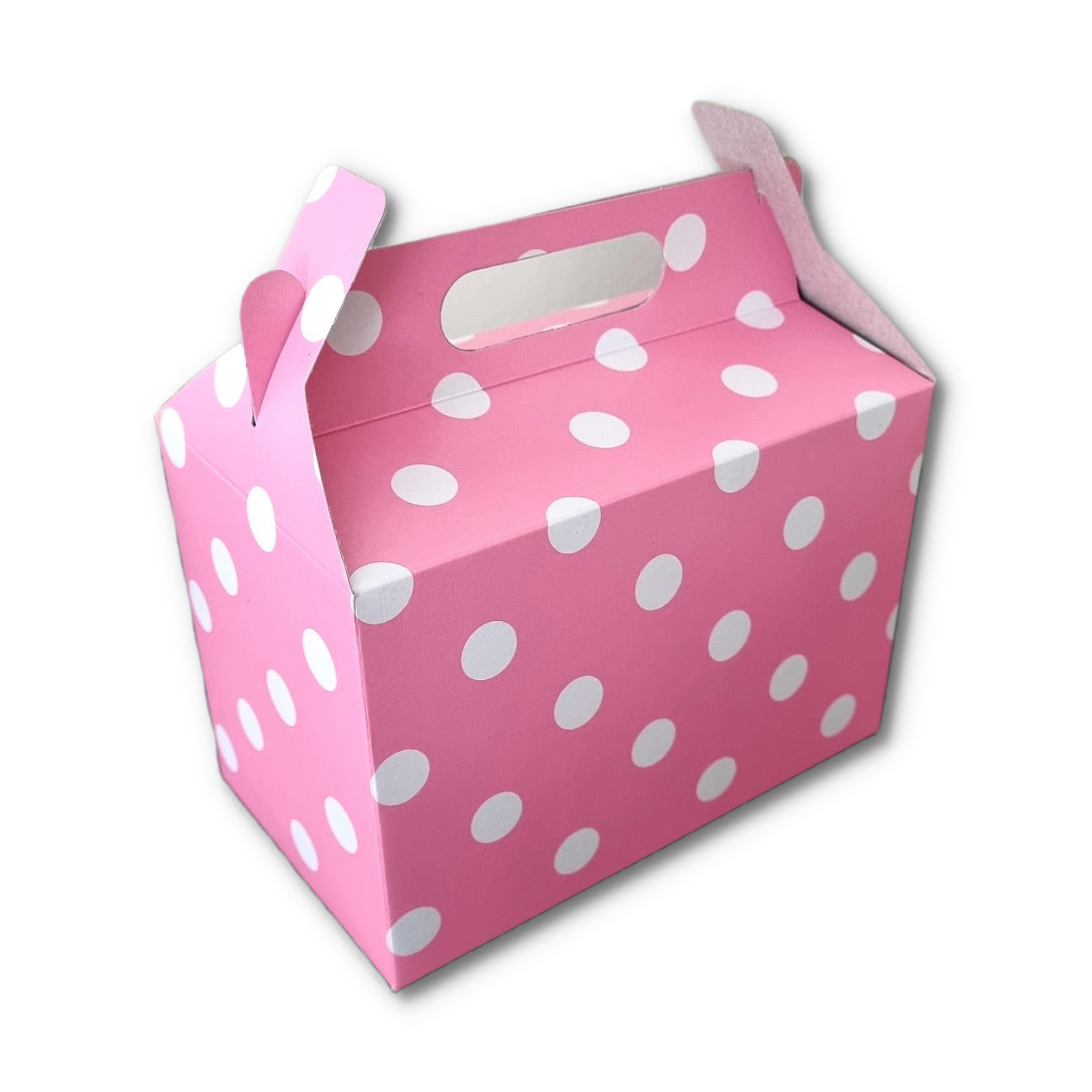 Party Box Polka Dot Pack Of 12 Or 50 B Moore Twrap Solutions 2536